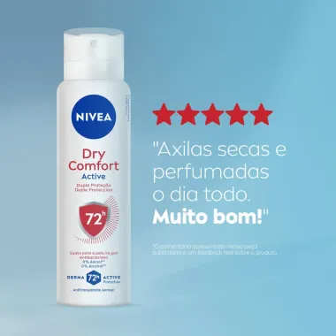 Desodorante Antitranspirante Aerosol Nivea Dry Comfort 150ml