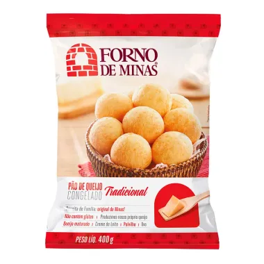 Pão de Queijo Forno de Minas Tradicional 400g