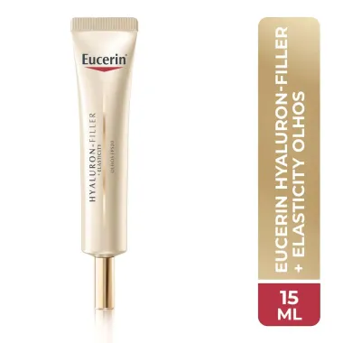 Eucerin Hyaluron-Filler Elasticity Olhos FPS 15 Creme Facial Anti-idade 15ml