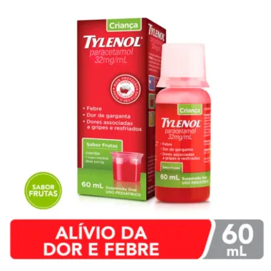 Analgésico Tylenol Criança Líquido 60ml