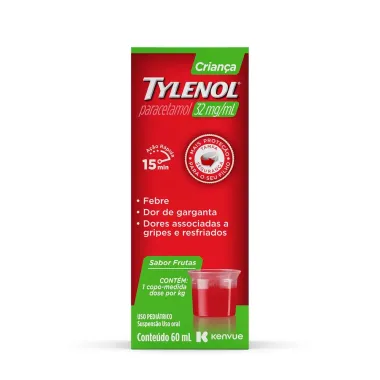 Analgésico Tylenol Criança Líquido 60ml