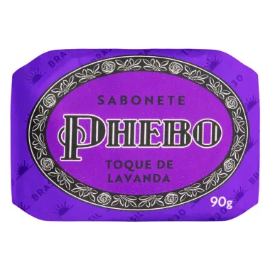 Sabonete em Barra Phebo Toque de Lavanda 90g