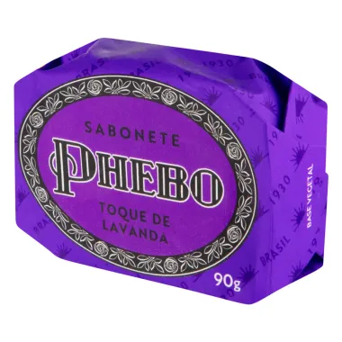 Sabonete Phebo Toque de Lavanda com 90g