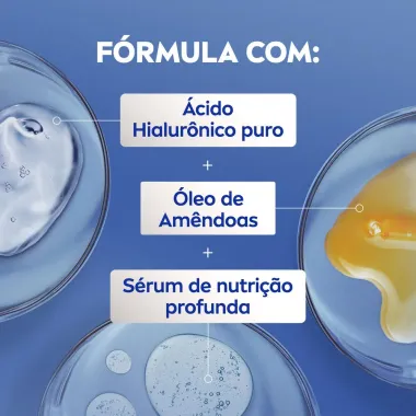 Lo&ccedil;&atilde;o Hidratante Nivea Milk Hidrata&ccedil;&atilde;o Profunda Pele Seca a Extrasseca 200ml