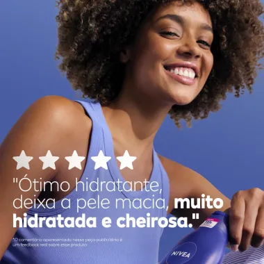 Lo&ccedil;&atilde;o Hidratante Nivea Milk Hidrata&ccedil;&atilde;o Profunda Pele Seca a Extrasseca 200ml