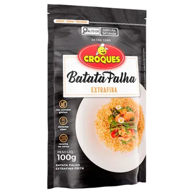 Batata Palha Croques Extrafina 100g