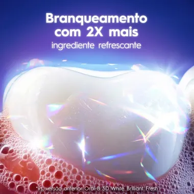 Creme Dental Oral-B 3D White Branqueadora Leve Mais por Menos 140g