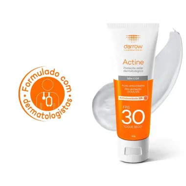 Protetor Solar Actine Dermatol&oacute;gico FPS 30 Sem Cor 40g