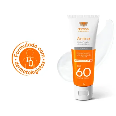 Protetor Solar Actine Antioleosidade Toque Seco FPS 60 40g