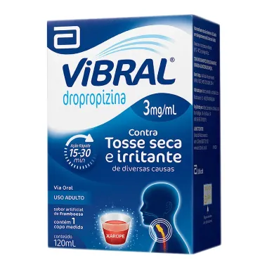 Vibral Xarope Adulto 120ml