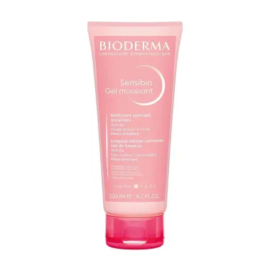 Bioderma Sensibio Gel Moussant Gel de Limpeza Micelar Calmante e Hidratante 200ml