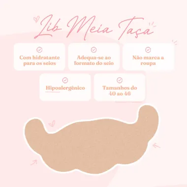 Soutien Lib Plus Descartável Tamanho 40 com 2 Pares