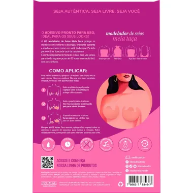Soutien Lib Plus Descartável Tamanho 42 com 2 Pares