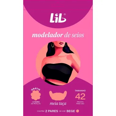 Soutien Lib Plus Descartável Tamanho 42 com 2 Pares