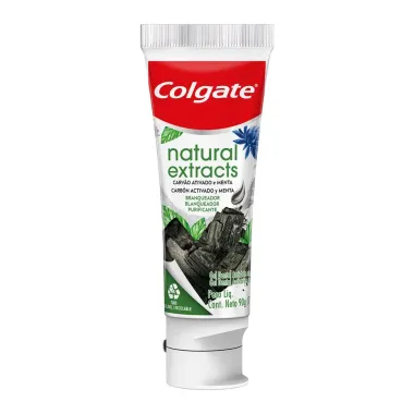 Creme Dental Colgate Natural Extracts Carv&atilde;o Ativado e Menta 90g