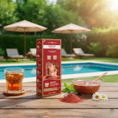 Henna P&oacute; Surya Brasil Acaju Kit