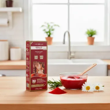 Henna P&oacute; Surya Brasil Vermelho Kit