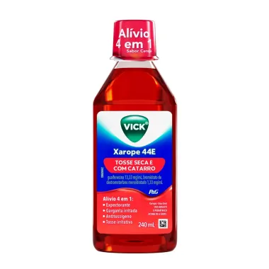 Vick 44E Expectorante e Antituss&iacute;geno Xarope com 240ml