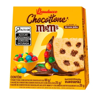 Chocottone Mini Bauducco M&Ms 80g