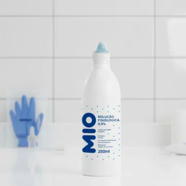 Soro Fisiológico 0,9% Mió com 250ml