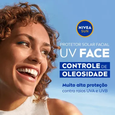 Protetor Solar Facial Nivea Sun Beauty Expert Controle de Oleosidade FPS 60 50g