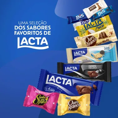 Bombons Lacta Favoritos Sortidos Caixa 250,6g