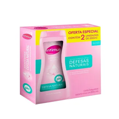 Sabonete Líquido Intimus Defesa Natural 2 Unidades 200ml cada