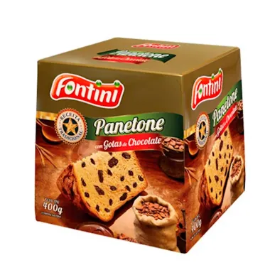 Panetone Fontini com Gostas de Chocolate 400g