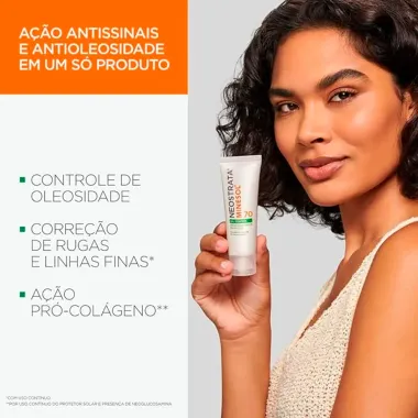 Protetor Solar Minesol Oil Control FPS 70 Gel Creme 40g cada com 50% de Desconto na 2ª Unidade