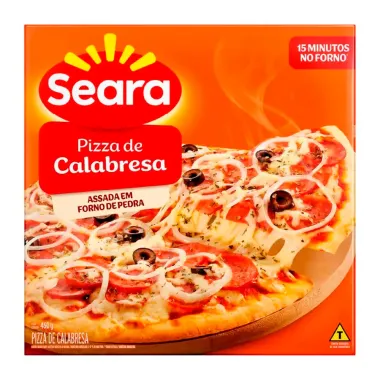 Pizza de Calabresa Seara 460g
