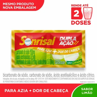 Sonrisal Sabor Limão 2 Comprimidos_2