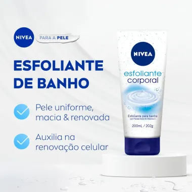 Esfoliante Corporal Nivea para Banho 200ml