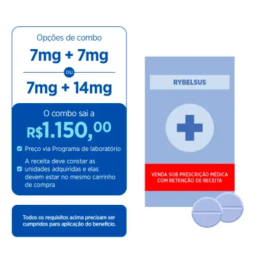 Rybelsus 7mg com 30 Comprimidos