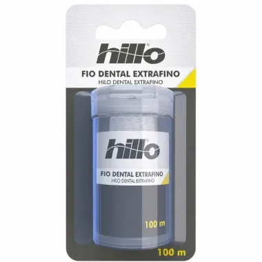Fio Dental Hillo Extra Fino 100m