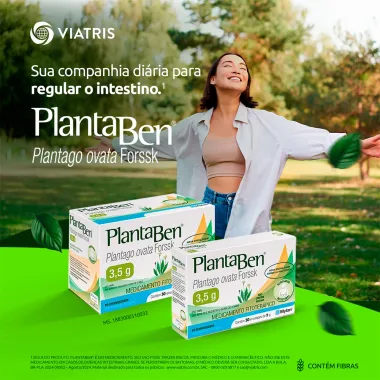 Plantaben Envelope Sabor Laranja com 30 Unidades de 5g cada