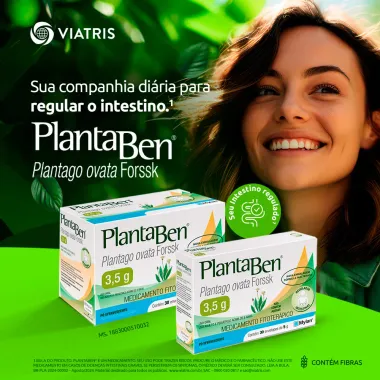 Plantaben Envelope Sabor Laranja com 30 Unidades de 5g cada