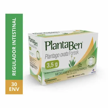 PlantaBen 3,5g Laranja Sem Açúcar com 30 Envelopes de 5g cada