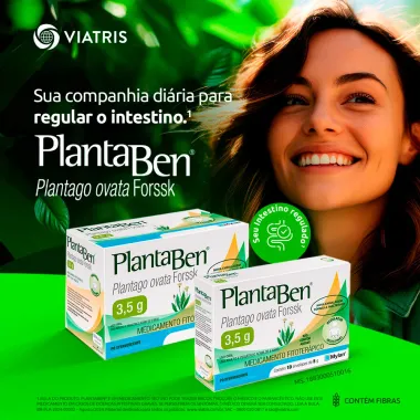 Plantaben Envelope Sabor Laranja com 10 Unidades de 5g cada