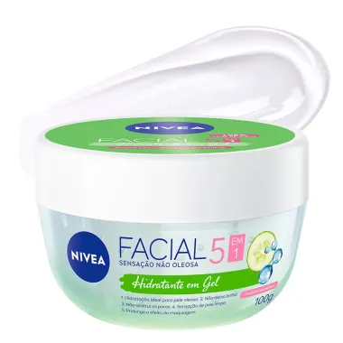 Hidratante em Gel Facial Nivea Ultraleve 100g