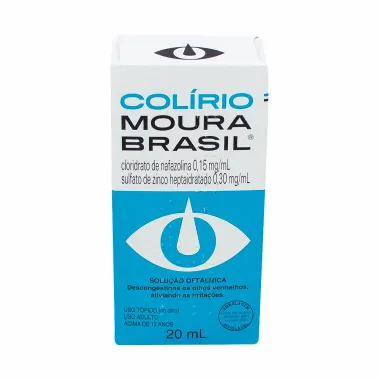 Colírio Moura Brasil com 20ml