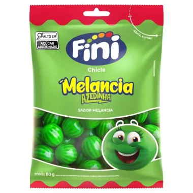Goma de Mascar Fini Melancia Azedinha 80g