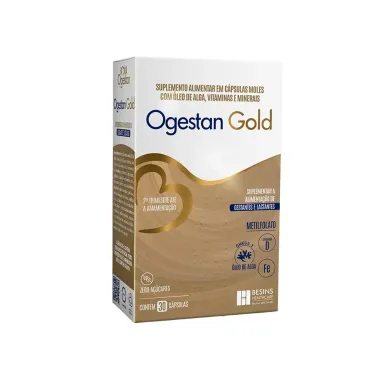 Ogestan Gold com 30 Cápsulas