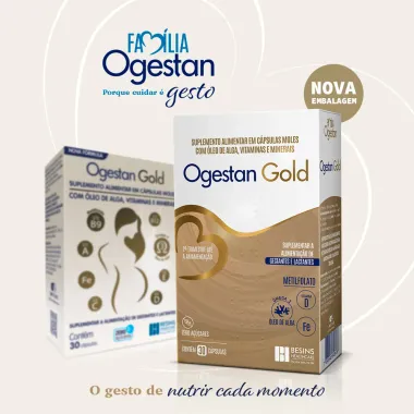 Ogestan Gold com 30 Cápsulas
