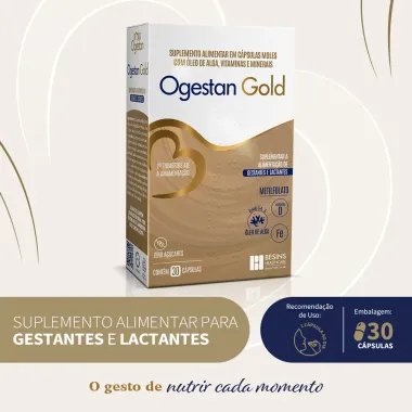 Ogestan Gold com 30 Cápsulas