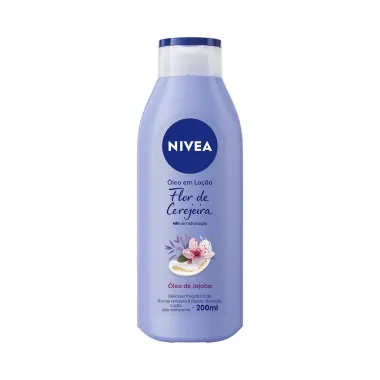 Loção Nivea Óleos Essenciais Flor de Cerejeira e Óleo de Jojoba 200ml