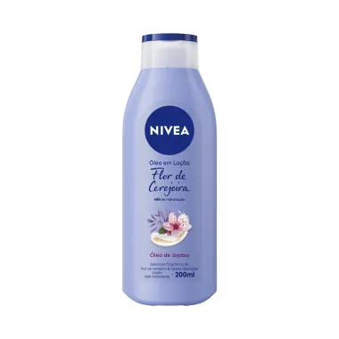 Loção Nivea Óleos Essenciais Flor de Cerejeira e Óleo de Jojoba 200ml