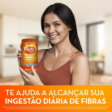 Metamucil Envelope Sabor Laranja com 10 Unidades de 5,85g cada
