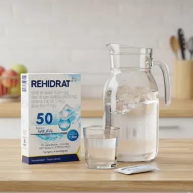 Rehidrat 50 Sabor Natural com 4 Envelopes