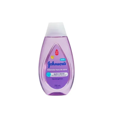 Sabonete Líquido Infantil Johnson's Hora do Sono 200ml
