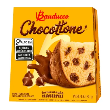 Mini Chocottone Bauducco 80g